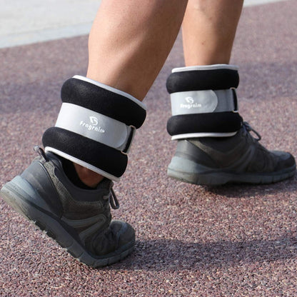 Adjustable Ankle Weights for All Ages - Available in 1 to 20 lbs for Strength Training, Jogging, Gymnastics, Aerobics, and Physical Therapy