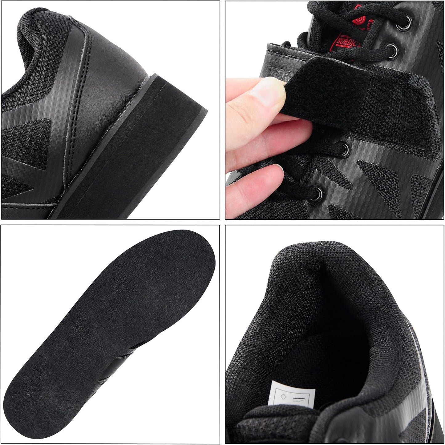 Powerlifting Shoes for Heavy Weightlifting - Men'S Squat Shoe - MEGIN